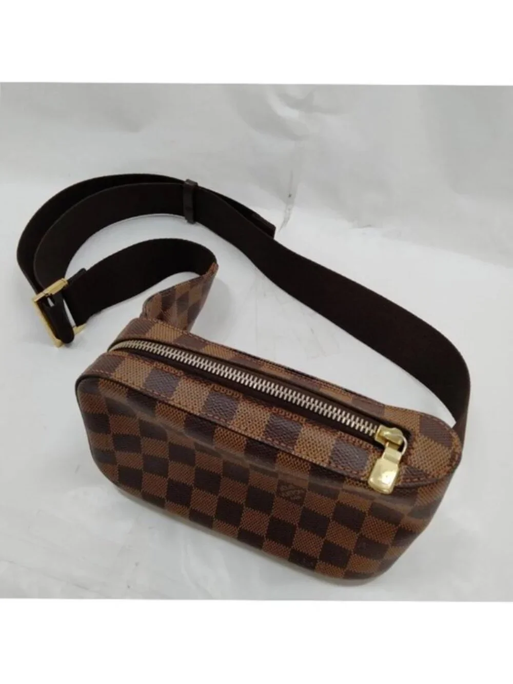 Authentic Louis Vuitton Geronimos Damier Ebene Crossbody Sling Waist Bag - Picture 8 of 16